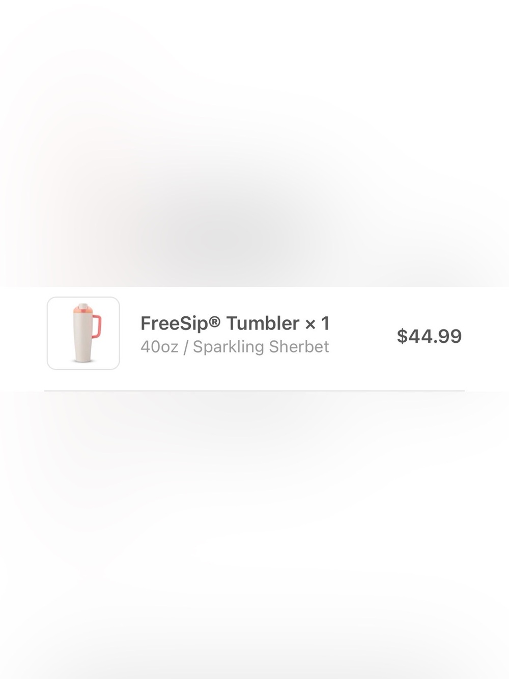 Owala 40oz FreeSip Tumbler Sparkling Sherbert - Picture 5 of 5